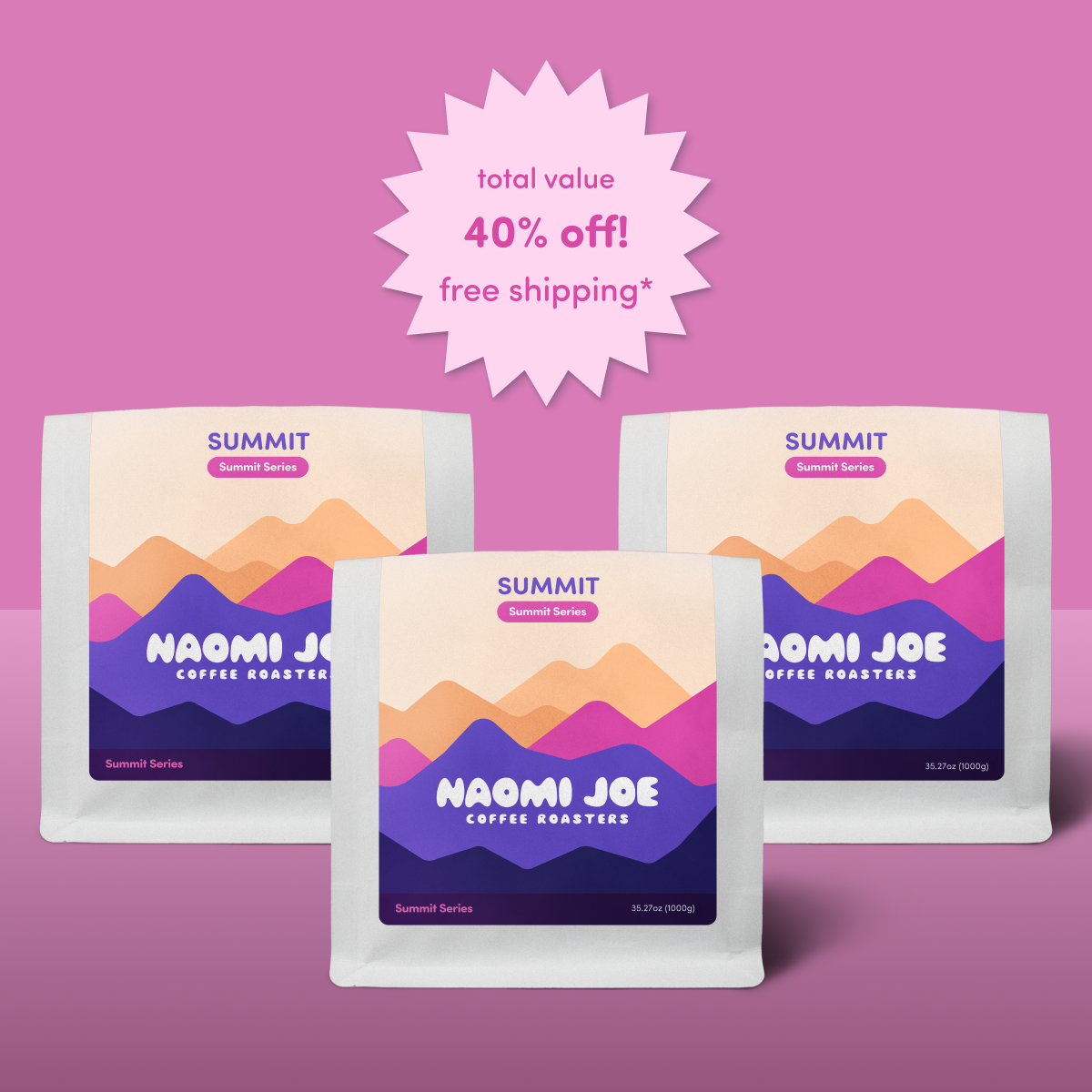 Futuristic Blend (Summit Series) Wholesale Packs - Naomi Joe Coffee