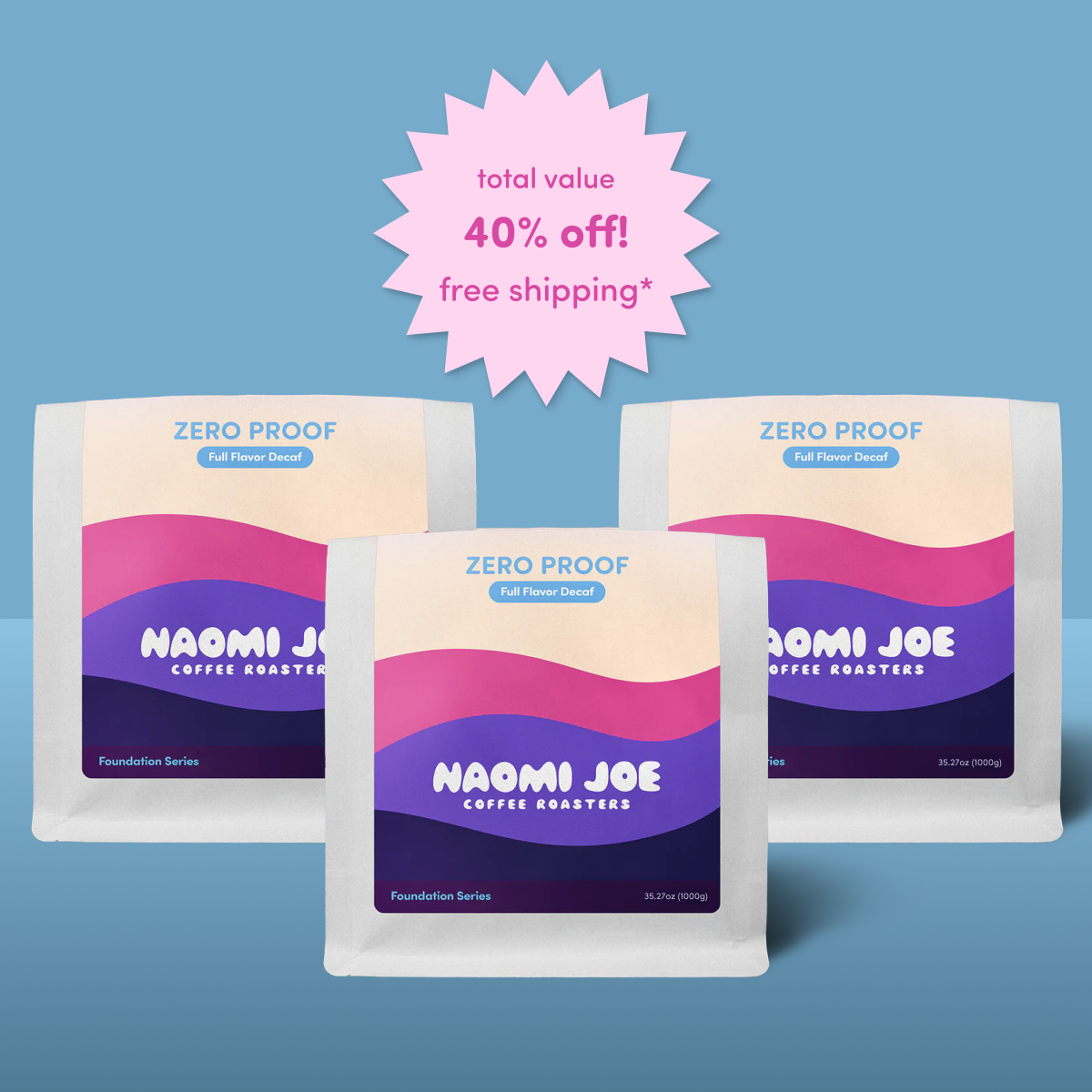 Zero Proof Wholesale Packs - Naomi Joe Coffee