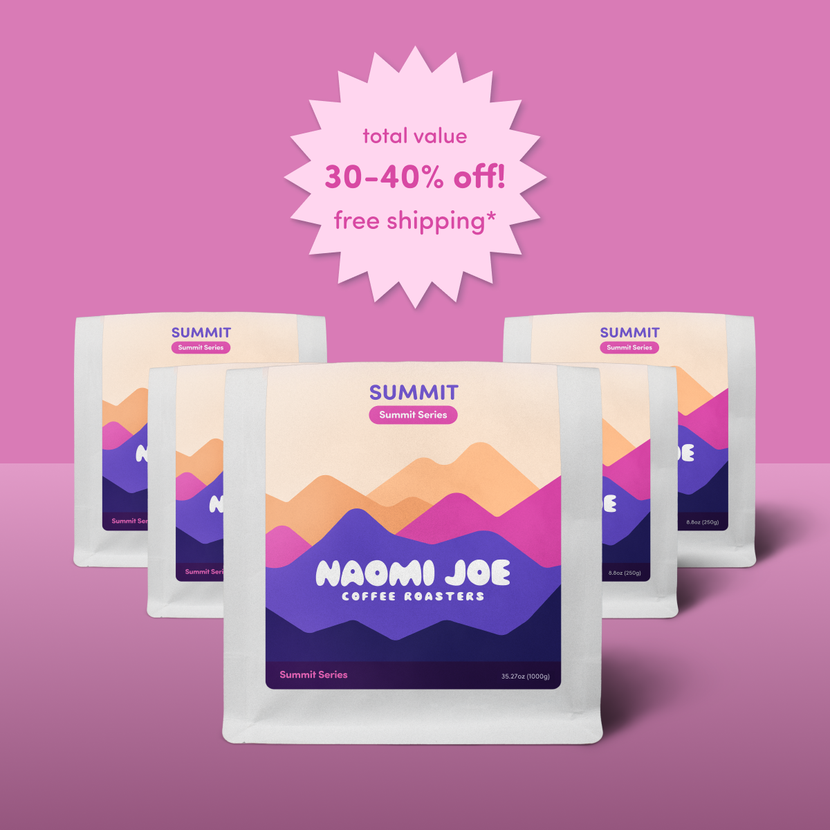 Futuristic Blend (Summit Series) Wholesale Packs - Naomi Joe Coffee