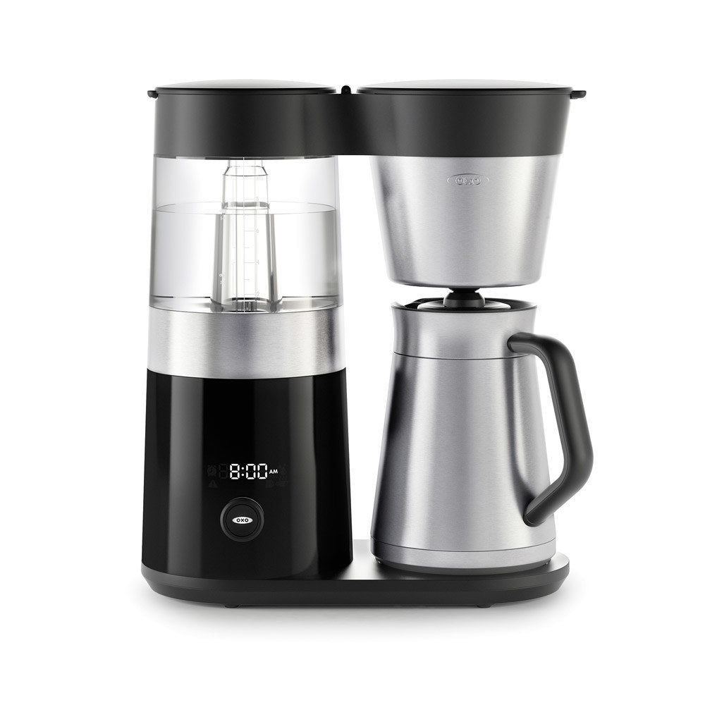 OXO Barista Brain 9-Cup Coffee Maker - Black/Silver - Naomi Joe Coffee