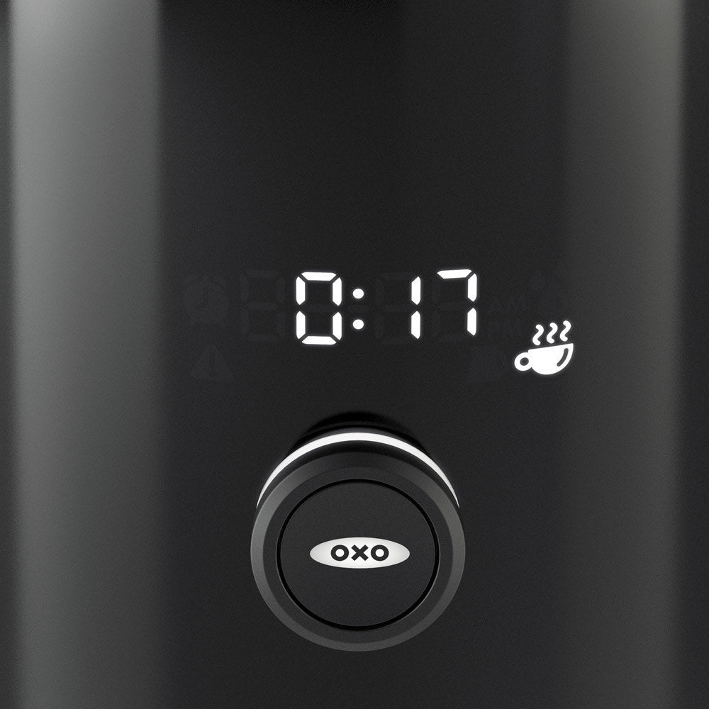 OXO Barista Brain 9-Cup Coffee Maker - Black/Silver - Naomi Joe Coffee