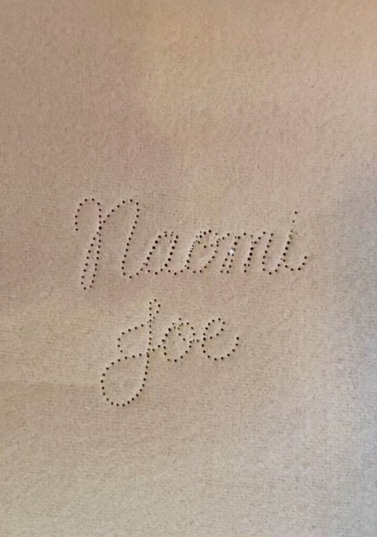 Naomi Joe Custom Chain-Stitched Cap