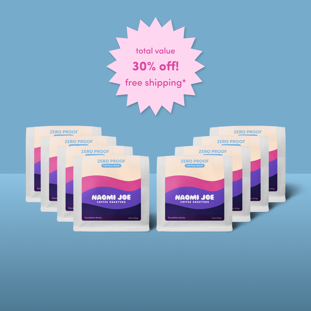 Zero Proof Wholesale Packs - Naomi Joe Coffee