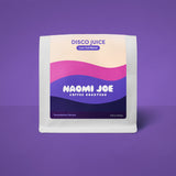 Disco Juice low-caf coffee bag — Naomi Joe Coffee Roasters