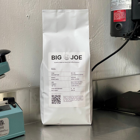 $36 Big Joe - 2lb Pantry Coffee - Naomi Joe Coffee