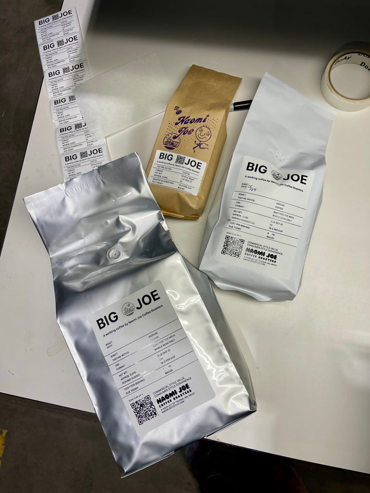 Big Joe - Working Coffee Subscription - Naomi Joe Coffee